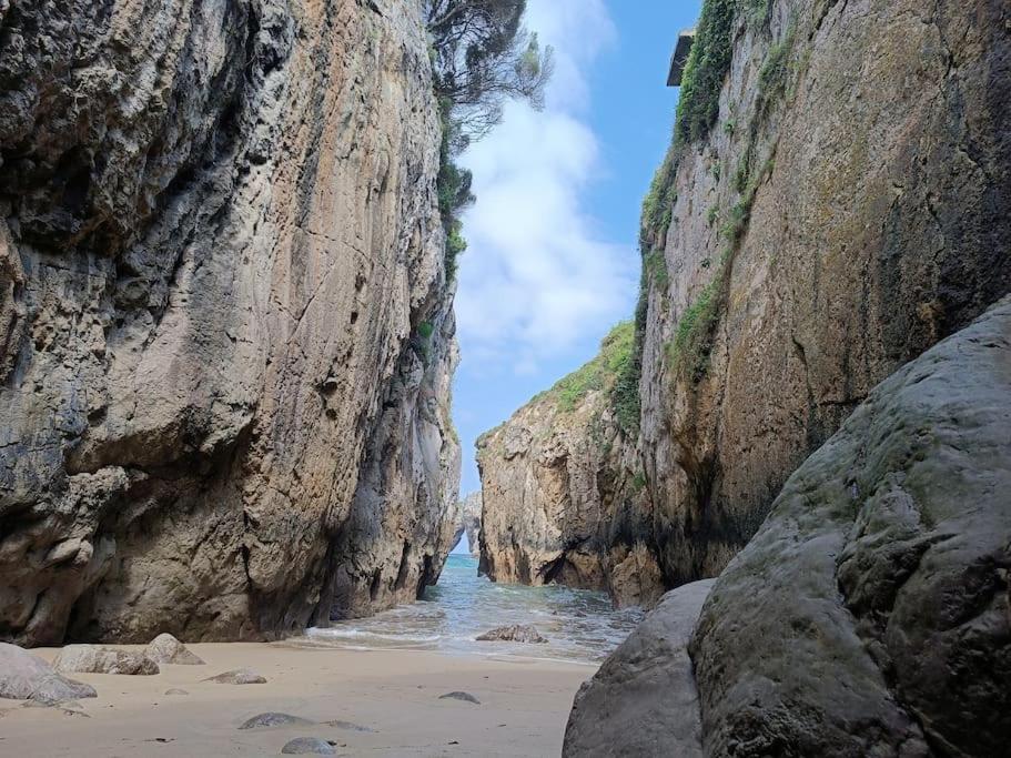 Romantico Acogedor Apartamento En Llanes Exterior foto
